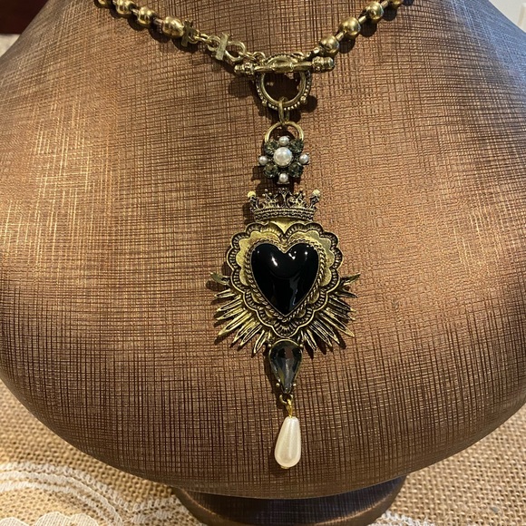 Free PeopleNWOT Bronze Heart Charm Pendant Necklace - Picture 9 of 10